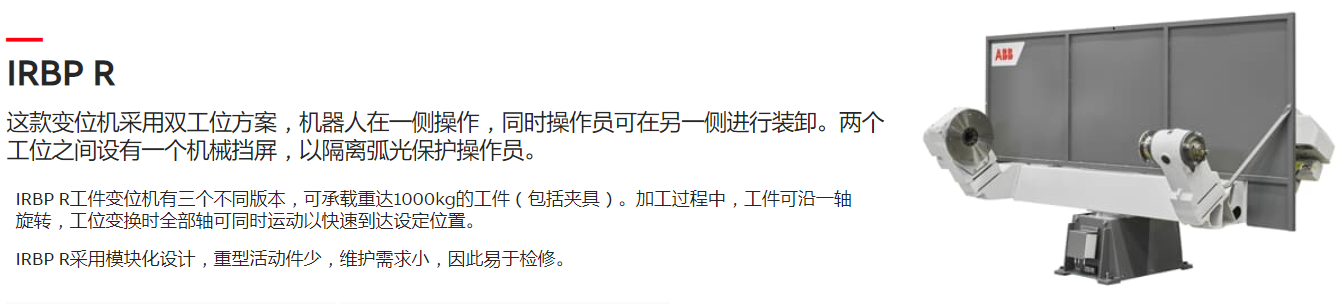 ABB机器人 IRBP R
